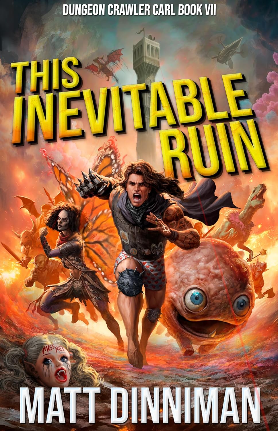 Dungeon Crawler Carl Book 7: This Inevitable Ruin cover